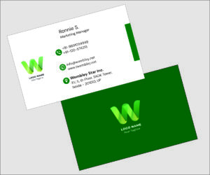 vc_11 Standard Visiting Cards